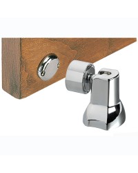 Ferme porte magnétique orientable en laiton chromé