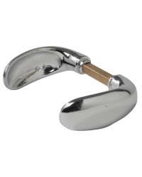 Poignée laiton Modèle “Spoon” chromé 82mm