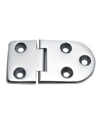 Charnière inox ouverture 95° 76x40mm