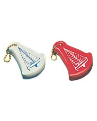 Porte-clés voilier bleu - pièce
