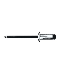 Rivet acier inox 4.9 x 10 mm - pièce