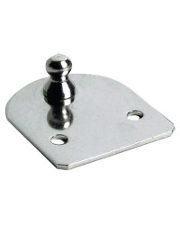 Plaque compact rotule Ø10mm