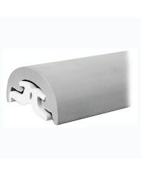 Profilé de liston PVC Radial largeur 30 mm - blanc