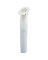 Porte-canne encastrable en polycarbonate ø40x250mm