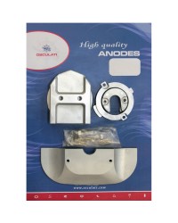 Kit ANODE Mercruiser pour ALPHA I S2 à partir de 91 alu OEM 762145+806189x2+806105+821629+821631