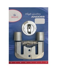 Kit ANODE Mercruiser pour BRAVO I à partir de 88 magnésium OEM 762145+806188x1+821630+806190x2