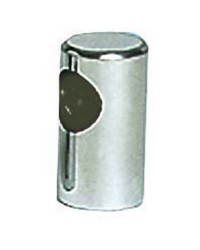 Embout de main-courante inox terminal ø30x55 pour tubes ø22mm - goujon M8