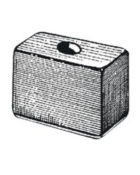 Anode cube Tohatsu 9,9/15/18CV OEM 3B7-60218-1