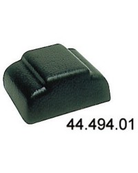 Embout plastique noir pour profilé alu 44.494.10