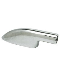 Embout main courante laiton chromé pour tube de 22mm