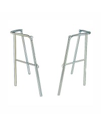 Balcon de poupe inox 40 x 43 x 60 cm pour voiliers jusqu'à 9 mètres
