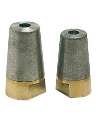 Ecrou + anode Radice 20/22/25mm zinc pour écrous hélice nouveau type radice de 1996