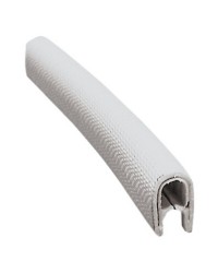Profilé PVC pour finition sur arrête de 1,5 à 4mm épaisseur