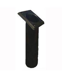 Porte-canne en polypropylène UV stabilisé 240 mm Ø interne 43 mm carré - noir