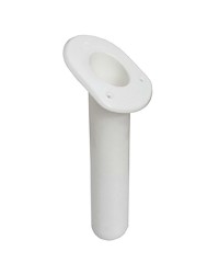 Porte-canne en polypropylène UV stabilisé 240 mm Ø interne 43 mm oval - blanc