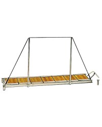Passerelle/échelle en inox 150x35cm