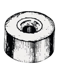 Anode rondelle Ø24x14mm zinc pour Yamaha/Mariner 25/60CV OEM  688-4525101