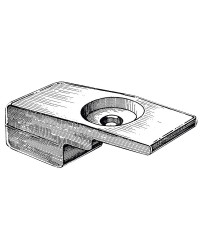 Anode plaque 60/140CV 4T OEM 55321-90J01