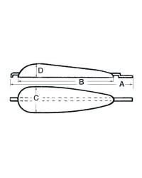 Anode à souder zinc 5Kg - ZP-2