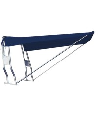 Taud télescopique pour pneumatique 155x190 bleu