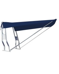 Taud télescopique Bleu navy pour Roll-bar 170 X 145 cm