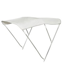 Bimini 3 arceaux alu - blanc - 220 à 230 cm