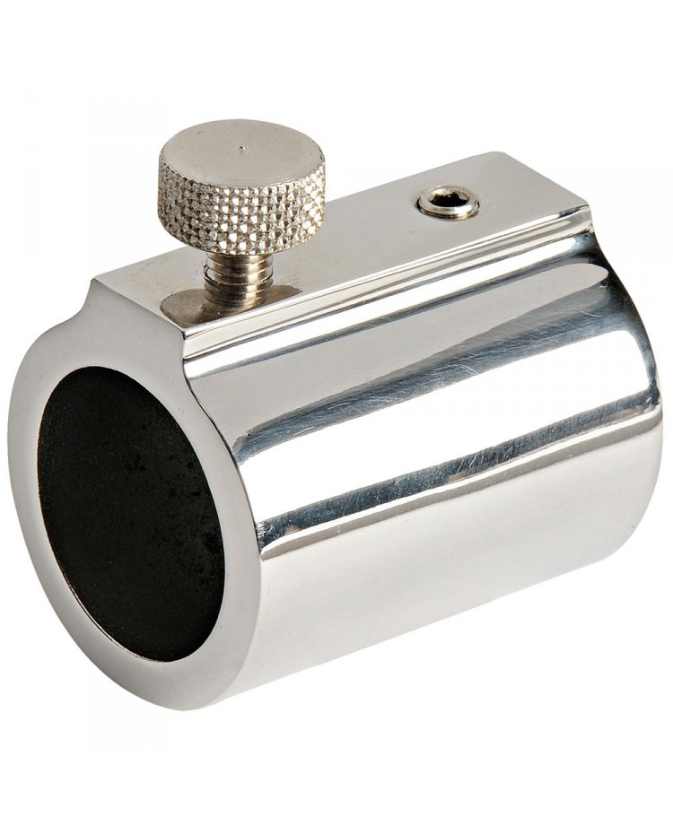 Lot De 2 Capuchons Triangulaires Coulissants Pour Bimini - Acier Inoxydable 316, Diamètre 30 Mm - Pour Bateaux Et Yachts