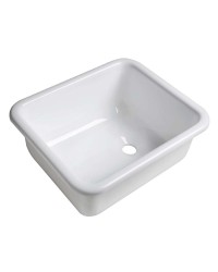 Evier plexiglas blanc 330x280x140mm