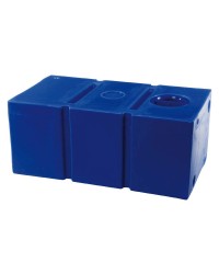 Réservoir en polypropylène eaux noires 78L - 70x40x30cm
