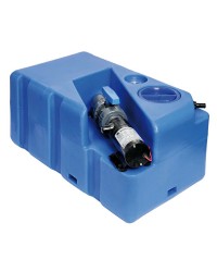 Centrale réservoir eaux noires - broyeur horizontal 60 litres - 24V