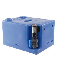 Centrale réservoir eaux noires - broyeur vertical 117 litres - 24V
