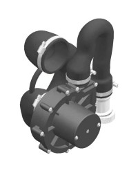 Pompe de rechange pour WC nouvelle génération 24V pour 50.218.02/04