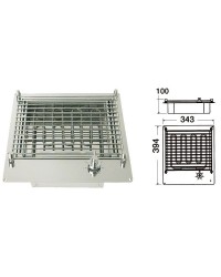 Barbecue électrique compact TECHIMPEX inox 220V