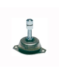Support antivibration 200kg acier galvanisé
