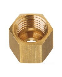 Ecrou en laiton pour tuyau cuivre de 8 mm, pas M14 x 1.5F