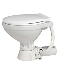 WC électrique broyeur intégré - lunette PVC 24 V 32x35x42cm