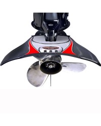 Hydrofoil STING RAY XRIII Senior 1 noir (Fixation sans vis) pour moteur de 75 à 300CV