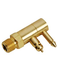 Branchemet mâle fileté pour réservoirs vieux modèles 1/4 - 18 NPT