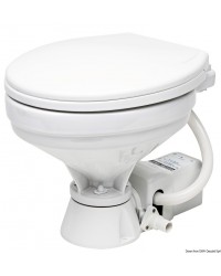 WC électrique - lunette large plastique 24 V 35x48xh36cm