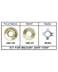 Kit d'adaptation UMC-KT pour hélice New Saturn sur Mercury/Mariner BF 45/60CV 2T + Superamerica 30/60 4T