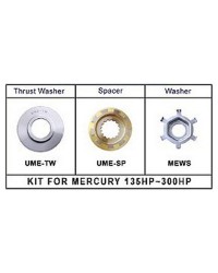 Kit d'adaptation UME-KT pour hélice New Saturn sur Mercury/Mariner 135/300CV 2/4T