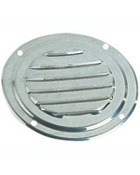 Grille d'aération circulaire en inox Ø 63 mm - avec moustiquaire
