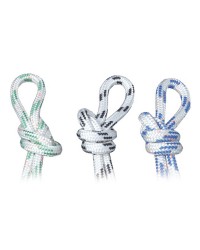 Ecoute Dyneema blanc ø10 mm témoin rouge