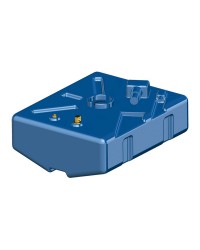 Réservoir en polyéthylène réticulé 67 L - 660x535xh175