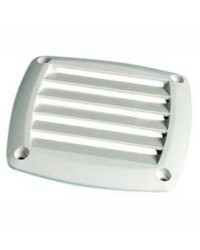 Grille d'aération pour prise d'air ABS blanche 125x125 mm