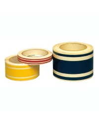 Ligne de flottaison 19mm 3 fils noir X 10M