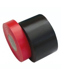 Ruban isolant ignifugé en PVC - 19mmx20M - rouge