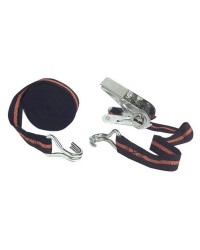 Sangle à cliquet inox de 25 mm - 2,50 mètres