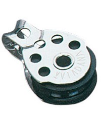 Poulie simple fixe pour corde de 8xØ25mm