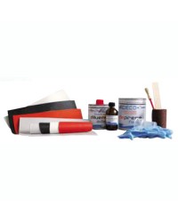Kit réparation canot pneumatique néoprène - noir